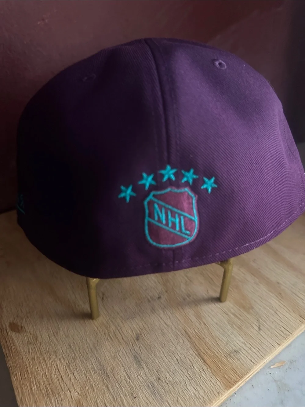 Classic 7 3/8 fitted Anaheim Mighty ducks patch hat cap new